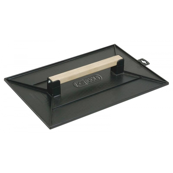 TALOCHE NOIRE RECT. 18X27 POIGNEE BOIS 