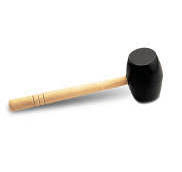 MAILLET CAOUTCHOUC NOIR 800G